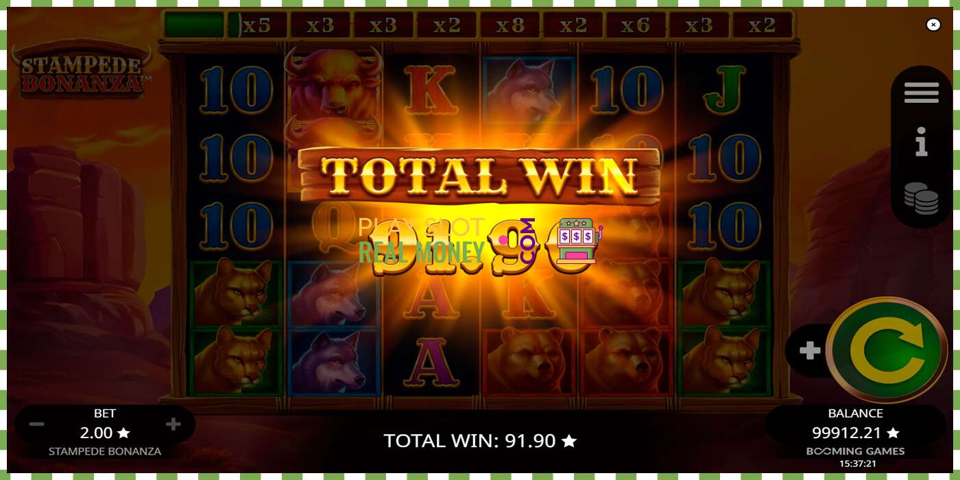 Slot Stampede Bonanza za skutečné peníze, obrázek - 5