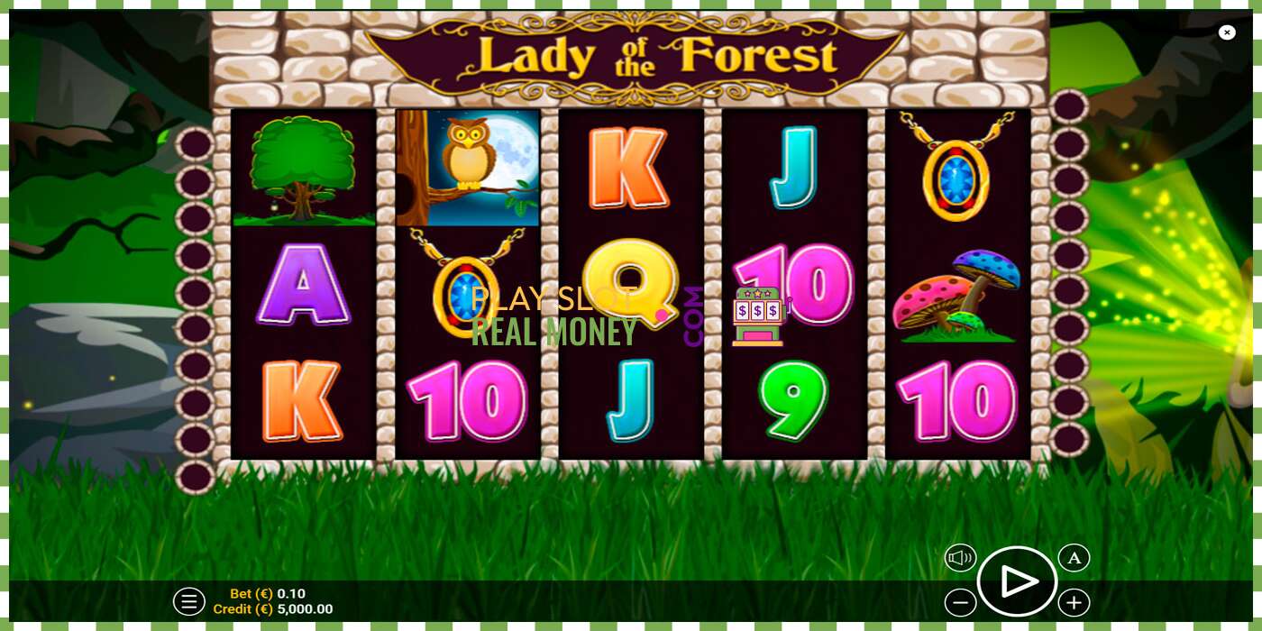 Celah Lady of the Forest untuk uang sungguhan, gambar - 1