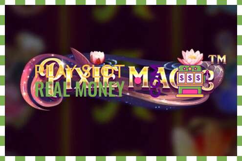 Sliotán Pixie Magic ar airgead fíor