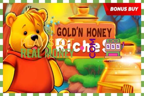 រន្ធដោត Goldn Honey Riches សម្រាប់ប្រាក់ពិតប្រាកដ
