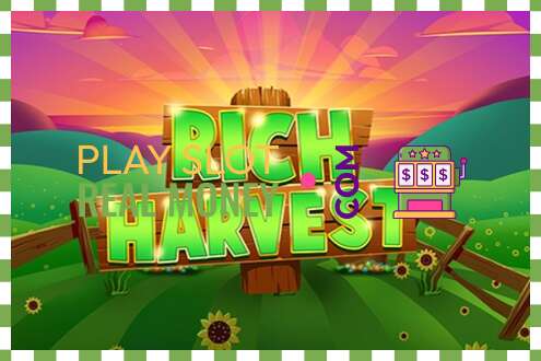 ສະລັອດຕິງ Rich Harvest ສໍາລັບເງິນທີ່ແທ້ຈິງ